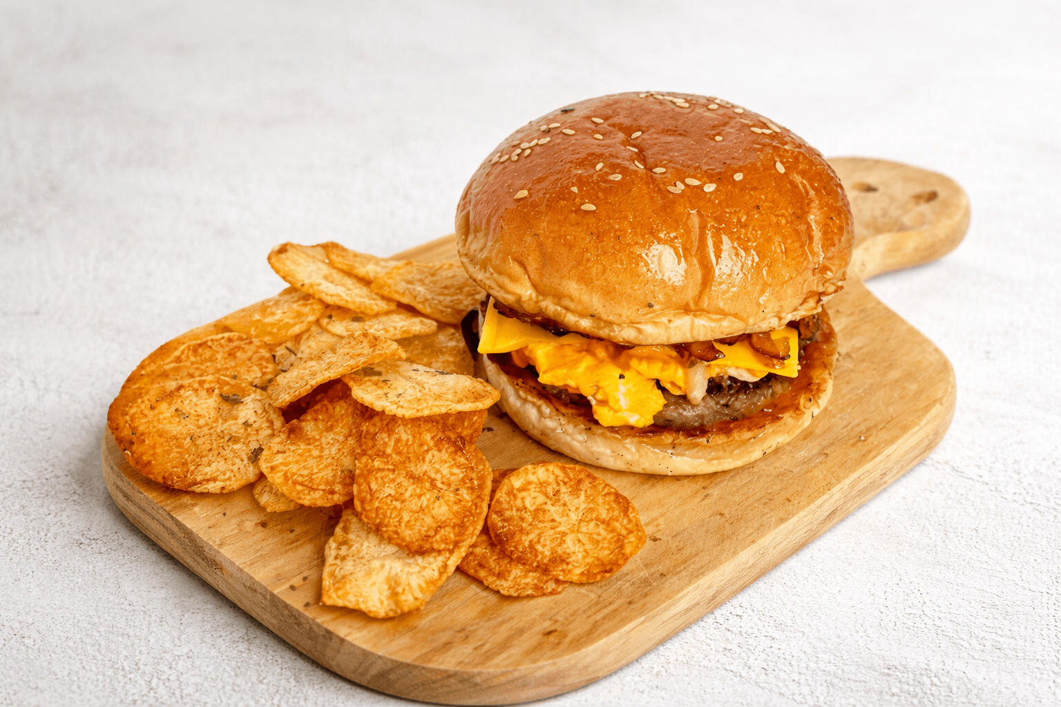 The Flat Iron • TFI Burger