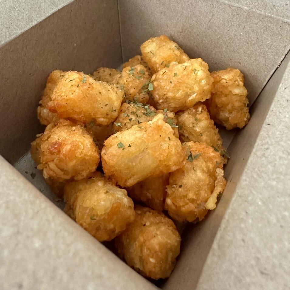 The Flat Iron • Tater Tots