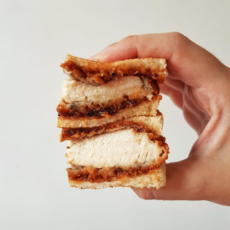 The Flat Iron • Chicken Sando